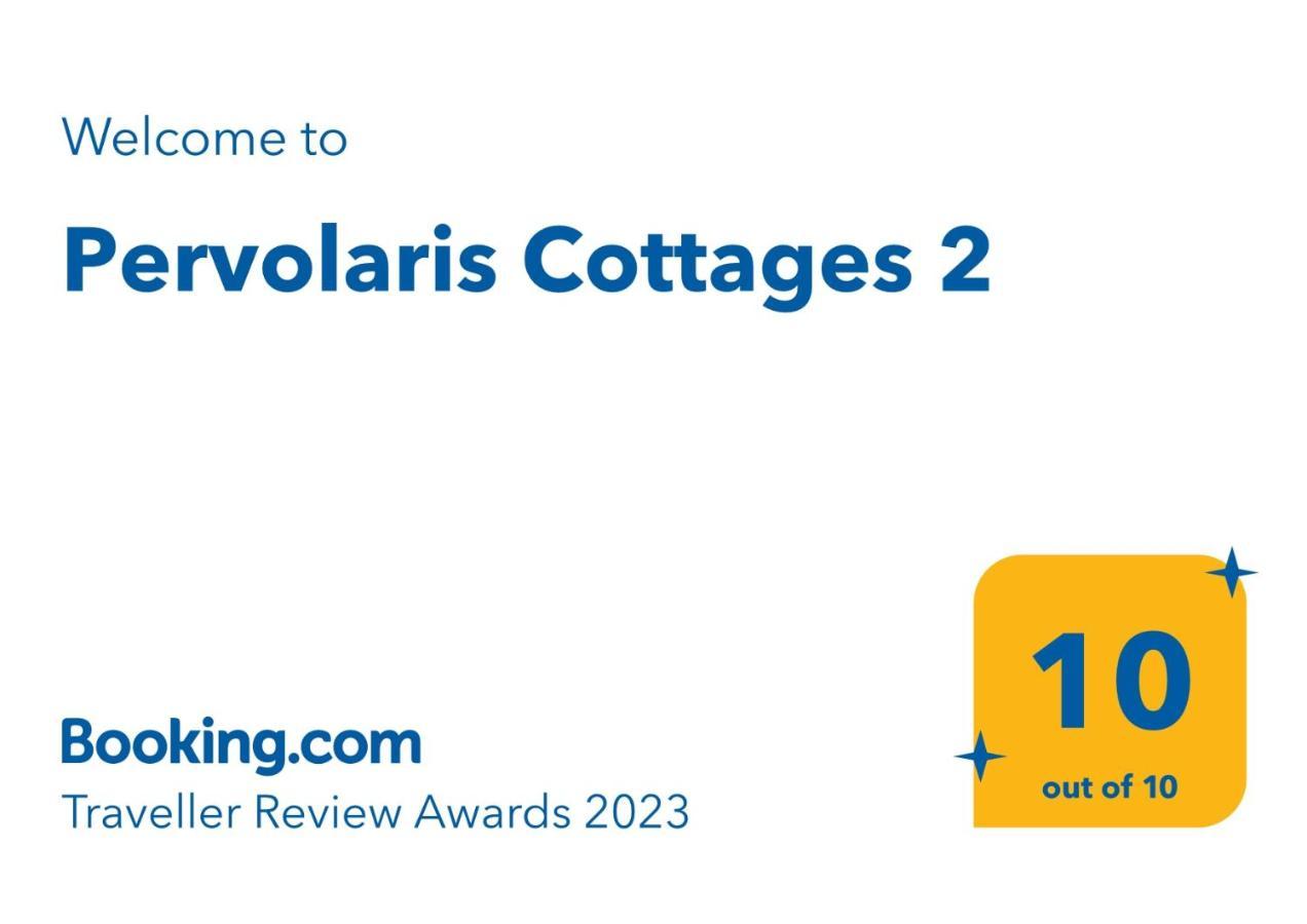 Pervolaris Cottages 2 Goudhi Eksteriør billede